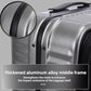 2 pieces 20 29 Aluminum Frame Carry On and Checked Luggage Set (2 Count)