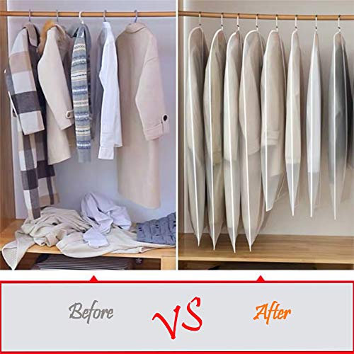 Dress Bags for Hanging Clothes (12 Count)