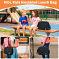 NOL Reusable Insulated Kids Lunch Bag