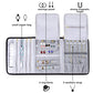 Velvet Travel Jewelry Roll Organizer