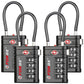 Open Alert TSA Approved Luggage Locks (4 Count)