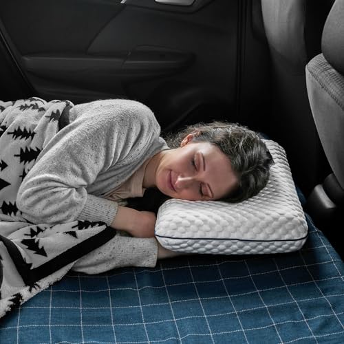 Cooling Gel Memory Foam Camping Pillow