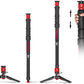 IFOOTAGE 59” Monopod with Feet,Cobra 3 Strike A150S,Professional Travel Camera Monopod,Pedal Lock Base,One-Click Design,for VCR DSLR Nikon Sony,Max.Load 11lbs/5KG