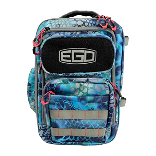 Kryptek Tactical Fishing Sling Pack with 3 Tackle Trays