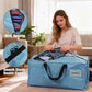 4 Pack Extra Large Moving Bags with Backpack Straps & Handles (4 Count)