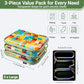Clear Hard Shell Zipper Cases (3 Count)