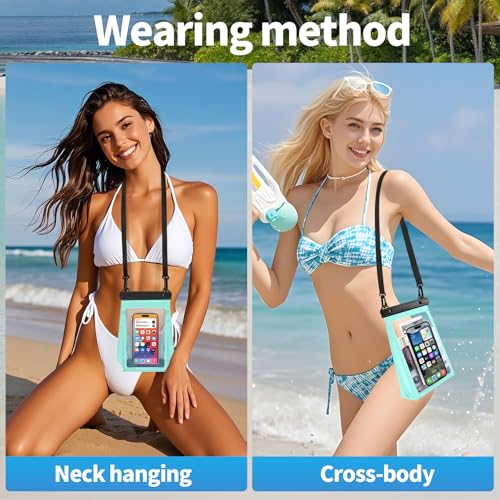 Large Waterproof Phone Pouch with Sealing Strip