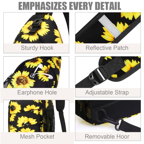 Crossbody Bags for Women Men Trendy Sling Bag Backpack Chest Bag
