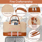 Weekender Bag for Women 21.5" Travel Duffel Large Carry On Bag 3PCS (3 Count)