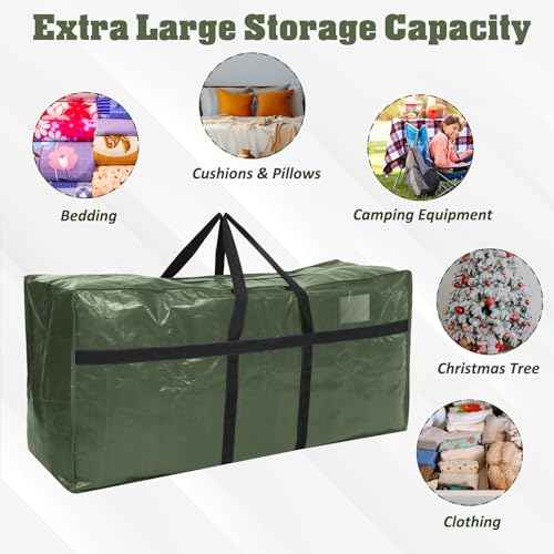 4 Pcs 194 Gallon Extra Large Moving Bags Heavy Duty Storage Bag (4 Count)