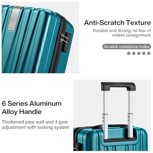 16 Inch Underseat Carry on Suitcases with Wheels