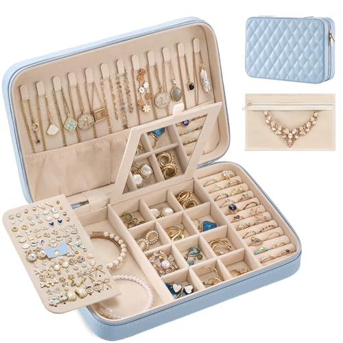 Travel Jewelry Case for Women Girls