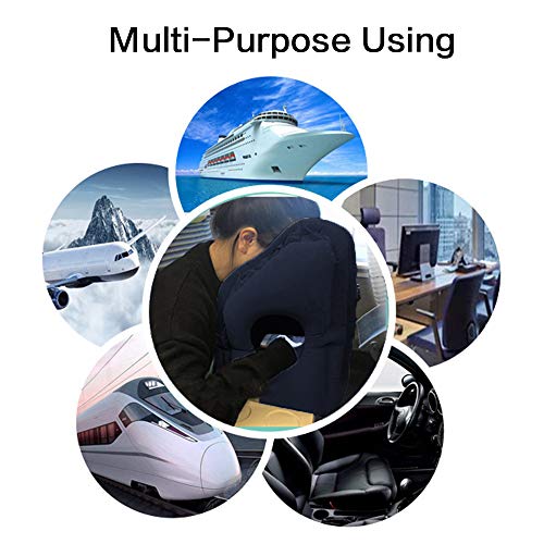Inflatable Travel Pillow for Airplane