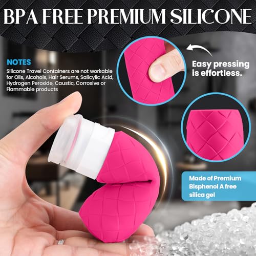 Travel Bottles for Toiletries (4 Count)