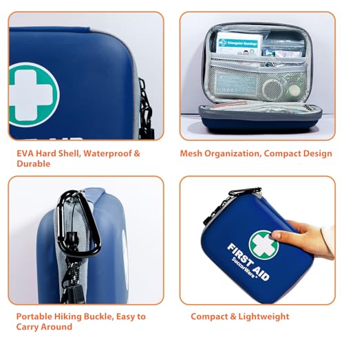 150 Pieces Mini First Aid Kit (150 Count)