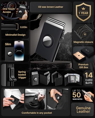 AirTag Wallet for Men