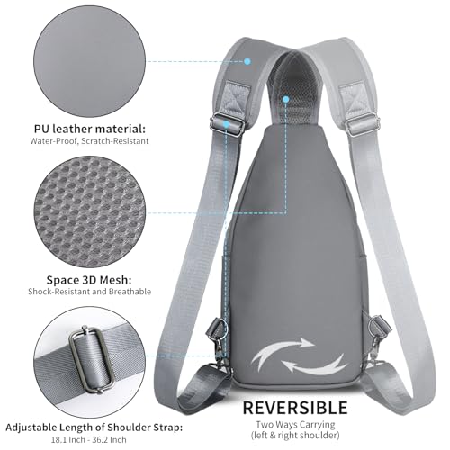 Crossbody Sling Bag Men Women