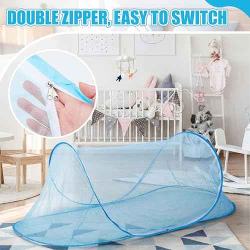 2 Pcs Mosquito Netting for Camping Bed 78 * 31 * 22 Inch (2 Count)
