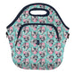 LunchTote Zippered Bag Insulated Neoprene Caddy (Bubble Trouble / X-Large 6.5 Quart Lunch Tote)