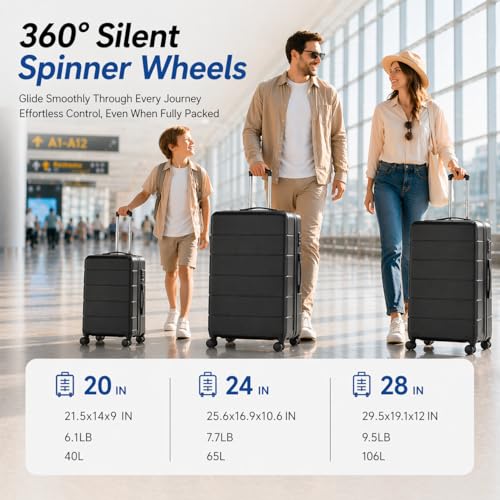 Luggage Sets 3 Piece