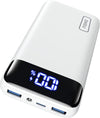 INIU Portable Charger, 22.5W PD3.0 QC4.0 Fast Charging LED Display 20000mAh Power Bank, Tri-Outputs Battery Pack Compatible with iPhone 16 15 14 13 12 Pro Samsung S22 Google iPad Tablet etc