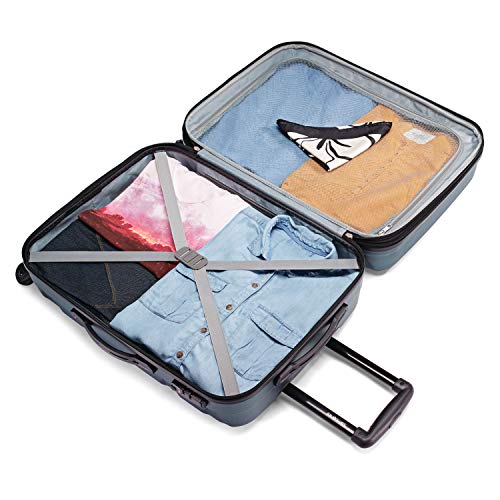Omni PC Hardside Expandable Luggage with Spinner Wheels (2 Piece)