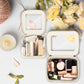 Clear Makeup Bag Set Travel Cosmetic Case Toiletry Bag for Women