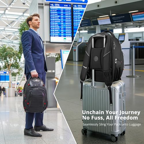 Design Travel Backpack for men with Apple Find My
