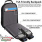 17.3 Laptop Backpack for Men Women
