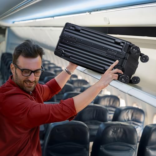 Aluminium Frame Carry on Luggage with Smooth Jelly Wheels
