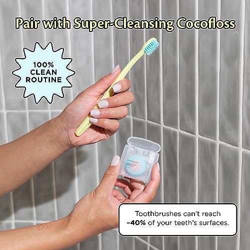 Cocobrush Ultra Soft Toothbrush by Cocolab (4 Count)