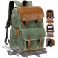Green Camera Backpack