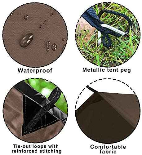 10X10FT Tent Tarp (100 Sq Ft)
