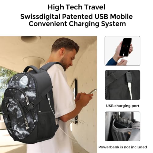 Laptop Backpack with USB Charging Port