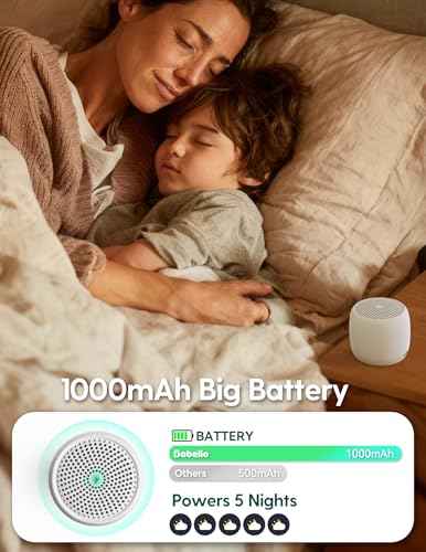 Pocket Mini Pro White Noise Sound Machine for Travel