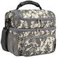 Double Layer Cooler Insulated Lunch Bag Adult Lunch Box Large Tote Bag for Men (Digital Camo)
