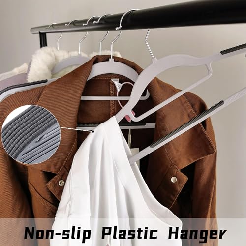 Plastic Clothes Hangers 30 Pack (30 Count)