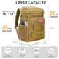25L Insulated Cooler Backpack Water (42 Count)