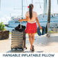 2 Inflatable Neck Pillow Airplane Travel (2 Count)