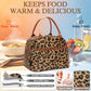 Leopard Insulated Lunch Cooler Bag