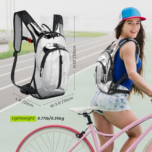 Rave Hydration Pack Backpack with 2L Water Bladder