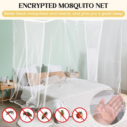 White Mosquito Net for Bed
