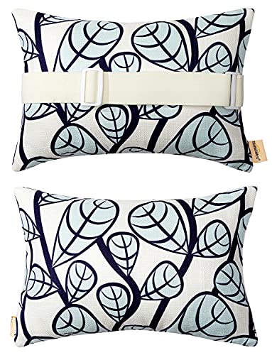 Patio Lounge Head Support Pillow & Cushion (2 Count)