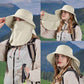 Sun Hat for Men Women with Neck Flap