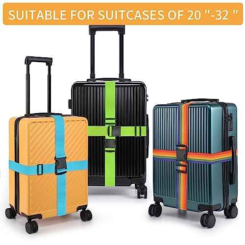 Luggage Straps for Suitcases (8 Count)