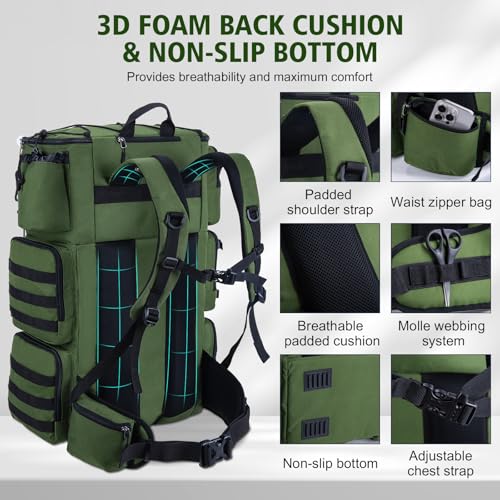 Fishing Tackle Backpack with Cooler