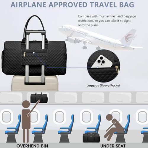 Women Weekender Travel Duffle Bag
