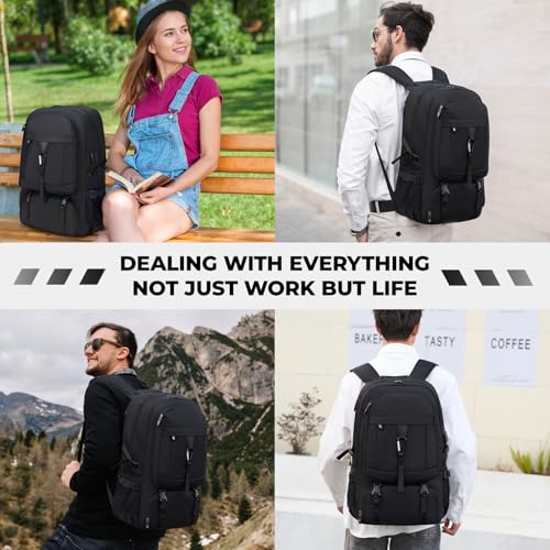 17.3 Inch gym backpack with shoe compartment