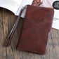 Polare Leather Passport Holder Travel Document Organizer Ticket Holder Case