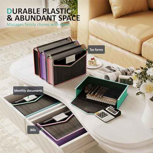Plastic Expanding File Folder